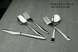 銀貂高檔外貿(mào)原單系列不銹鋼刀叉餐具高清圖片 高清大圖