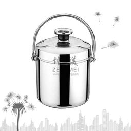 不銹鋼頂珠蓋單層提鍋 潮安縣和中不銹鋼制品廠 不銹鋼餐具,廚具,炊具