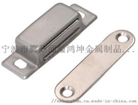 不銹鋼材質(zhì)櫥柜磁吸門吸磁力扣 ,寧波市鄞州邱隘鴻坤金屬制品廠