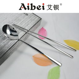 現(xiàn)貨不銹鋼304韓式勺筷子套裝 無磁扁筷圖片,現(xiàn)貨不銹鋼304韓式勺筷子套裝 無磁扁筷高清圖片 揭陽市揭東區(qū)曲溪艾鋇五金制品廠,